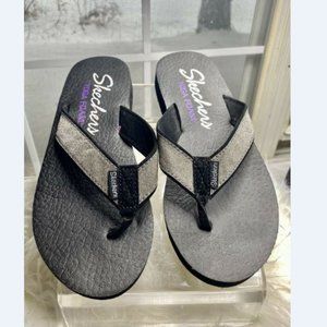 skechers yoga foam flip flops sam's club